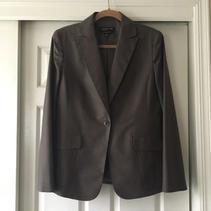 Brown blazer